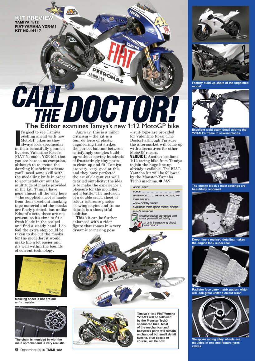 Tamiya Model Magazine 182 (2010.12)